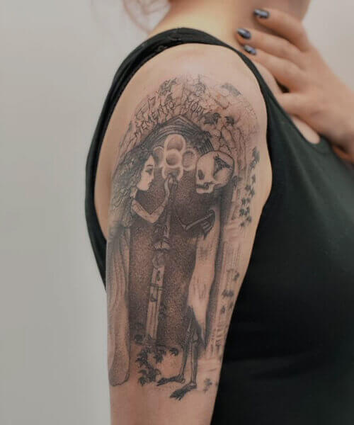 Tatuaże Pani Papież